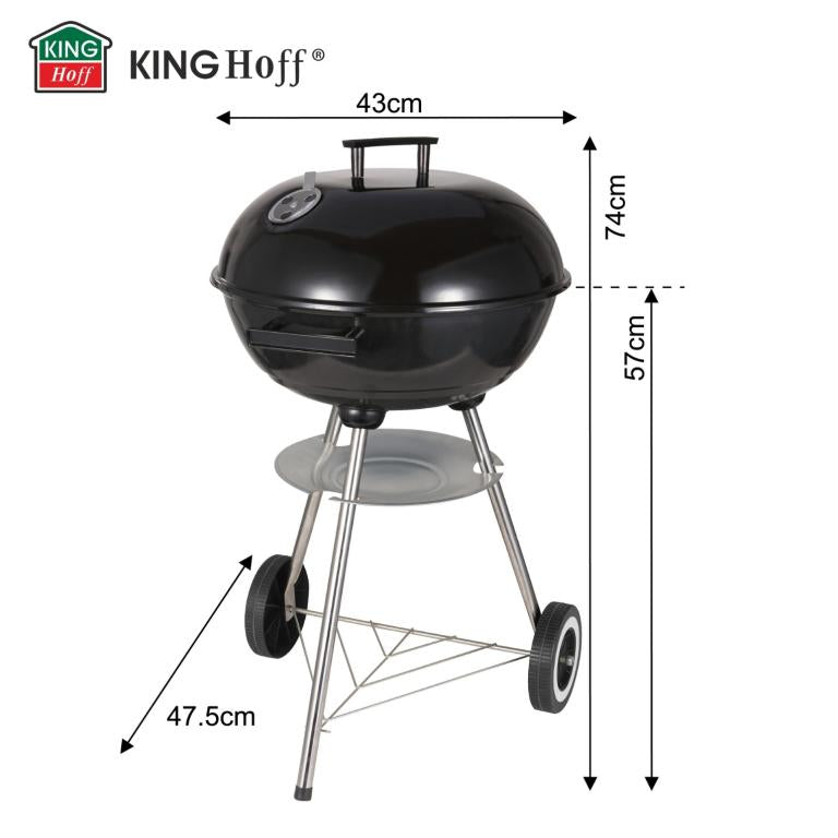 Roštilj Kinghoff 41 cm 🍖 Okrugli