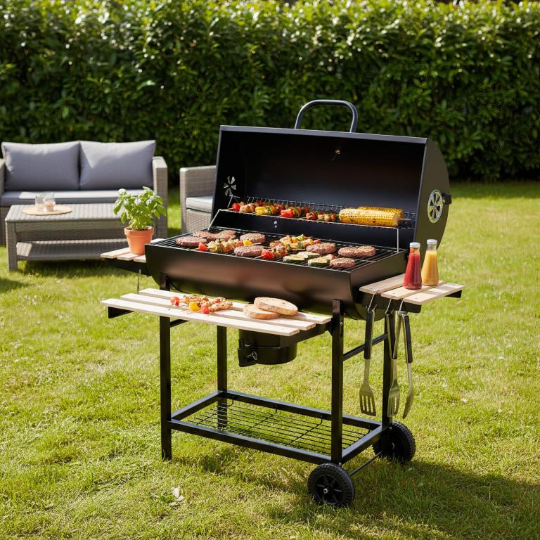 BBQ roštilj na ugljen 70×35 cm