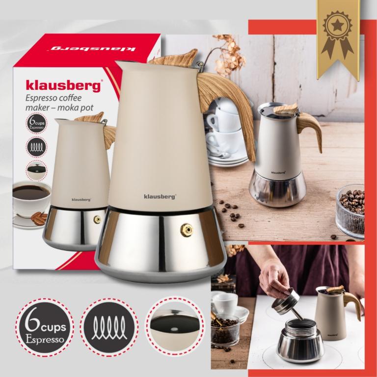 Moka za kavu 6 šalica ☕ – Klausberg