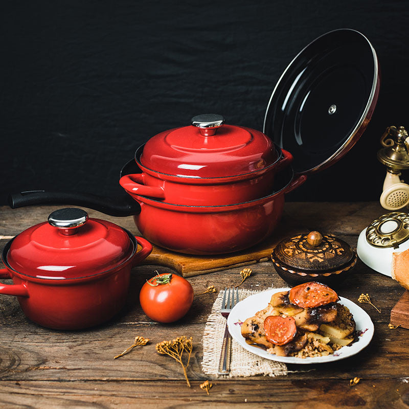 Metalac lonac s poklopcem MAXIMUS 16 cm / 1,6 L 🔴