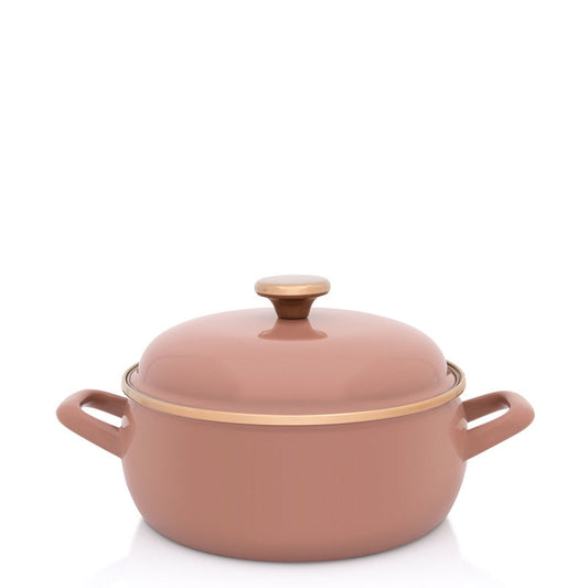 Metalac teća s poklopcem MOCHA MOUSSE 22 cm / 3,8 L 🤎☕