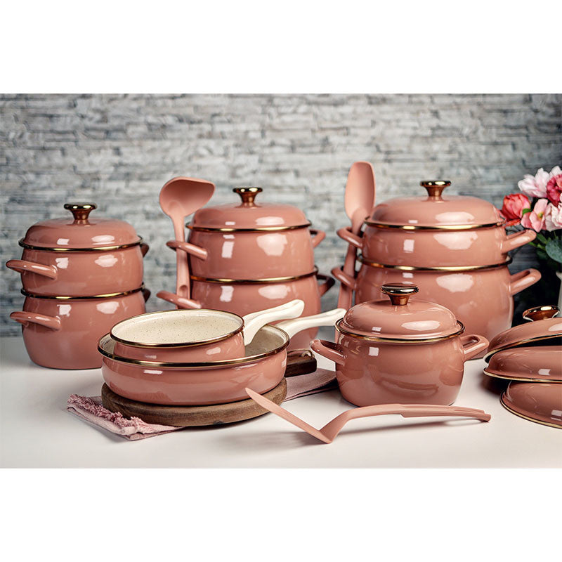 Metalac teća s poklopcem MOCHA MOUSSE 22 cm / 3,8 L 🤎☕