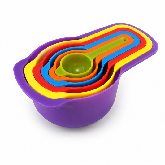 mjerne žlice, mjerne šalice, set mjernih žlica, set mjernih šalica, kuhinjske mjerice, mjerice za kuhanje, mjerice za pečenje, mjerne posudice, measuring cups, measuring spoons, kuhinjski pribor, pribor za pečenje kolača, plastične mjerice, šarene mjerice, mjerne žlice 6 kom, mjerne šalice 250 ml, kuhinjske mjere, precizno mjerenje sastojaka, pribor za slastičare, oprema za kuhinju, pribor za kućnu kuhinju, oprema za restorane, oprema za slastičarnice, oprema za pekarnice, kuhinjski alati, kuhinjski pribor 
