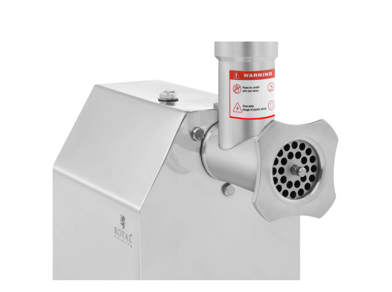 Stroj za mljevenje mesa – 140 kg/h, inox – Royal Catering