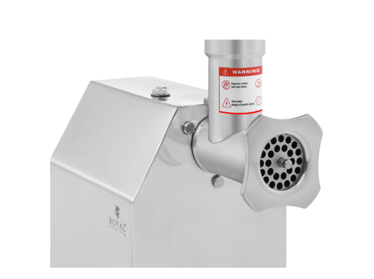 Stroj za mljevenje mesa – 140 kg/h, inox – Royal Catering