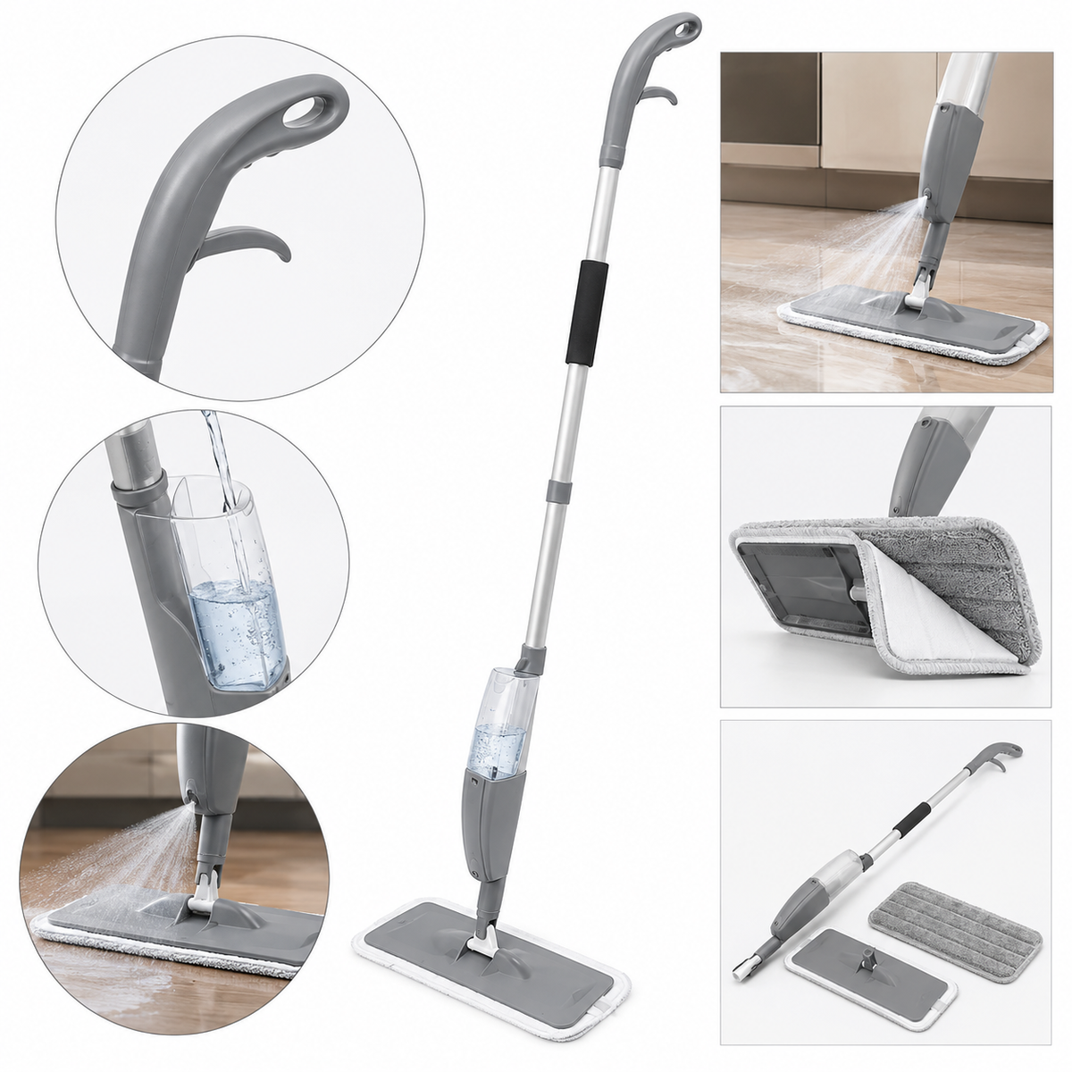 mop s raspršivačem, spray mop, mop s prskalicom, mop sa spremnikom za vodu, mop 300 ml, mop za podove, brisač podova, čistač podova, mop bez kante, mop s prskanjem vode, podni brisač, mop za pločice, mop za laminat, mop za parket, ravni mop, mop za stan, mop za kuću, mop za apartmane, mop za hotele, mop za ured, pribor za čišćenje, oprema za čišćenje podova, čišćenje apartmana, čišćenje hotela, brisači podova Split, mop Split, oprema za čišćenje Split, ugostiteljska oprema Dalmacija, webshop ugostiteljske o