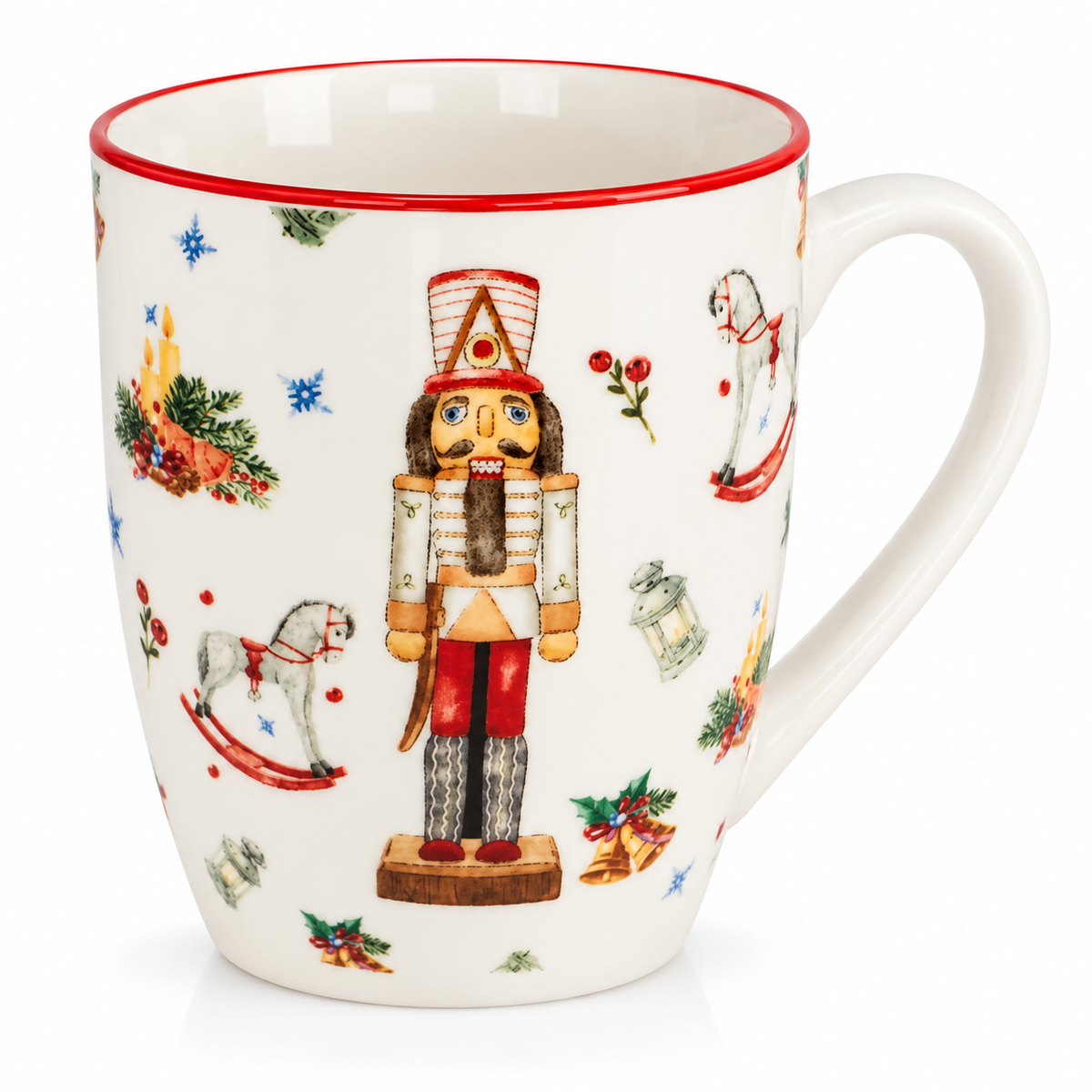 &nbsp;božićna šalica, šalica Orašar, Nutcracker šalica, porculanska božićna šalica, šalica 320 ml, šalica za čaj, šalica za kavu, šalica za kakao, božićno posuđe, božićni poklon, ideje za božićne poklone, mali božićni poklon, poklon za Svetog Nikolu, Secret Santa poklon, poklon za kolegicu, poklon za prijateljicu, poklon za učiteljicu, poklon za odgojiteljicu, poklon za mamu, poklon za baku, božićni poklon za žene, šalica za poklon, adventski poklon, božićni stol, božićne šalice Hrvatska, božićne šalice Spl