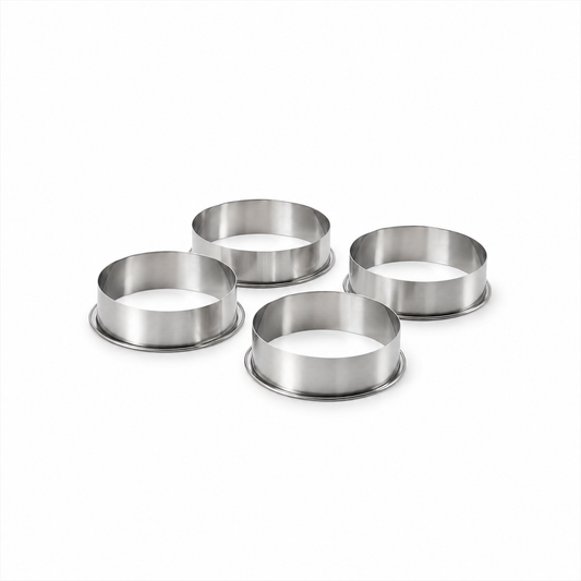 &nbsp;kalup za tartlete, kalupi za tartlete, set kalupa za tart, inox kalup za tart, kalup za mini tart, kalup za mini pite, kalup za kolače 9 cm, 5five kalupi, inox kalupi za kolače, kalup za cheesecake, kalup za individualne deserte, profesionalni kalupi za slastičarstvo, slastičarski kalupi, kalupi za pekarnice, kalupi za slastičarnice, oprema za slastičarnice, oprema za pekarnice, kalupi za restorane, kalupi za catering, kalup za prhko tijesto, kalup za voćni tart, kalup za čokoladni tart, kalupi za des