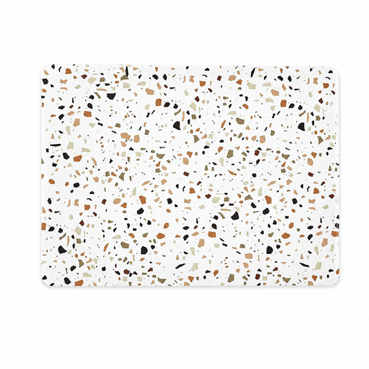 &nbsp;terrazzo podmetač, podmetač za stol, podmetač za tanjur, pravokutni podmetač, moderni podmetač za stol, podmetači za restorane, ugostiteljski podmetač, dekorativni podmetač, podmetač za tanjure, podmetač za restoran, podmetači za kafiće, podmetači za hotele, podmetači za apartmane, podmetač za terasu, podmetači za vanjske stolove, mediteranski podmetač, terrazzo uzorak, bijeli podmetač za stol, podmetač sa zaobljenim rubovima, dekoracija stola, oprema za restorane, oprema za kafiće, ugostiteljska opre