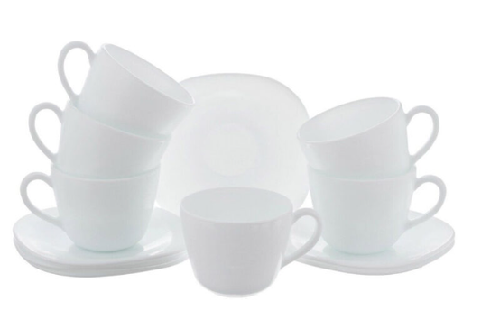 Set šalica od opala Parma 6/1