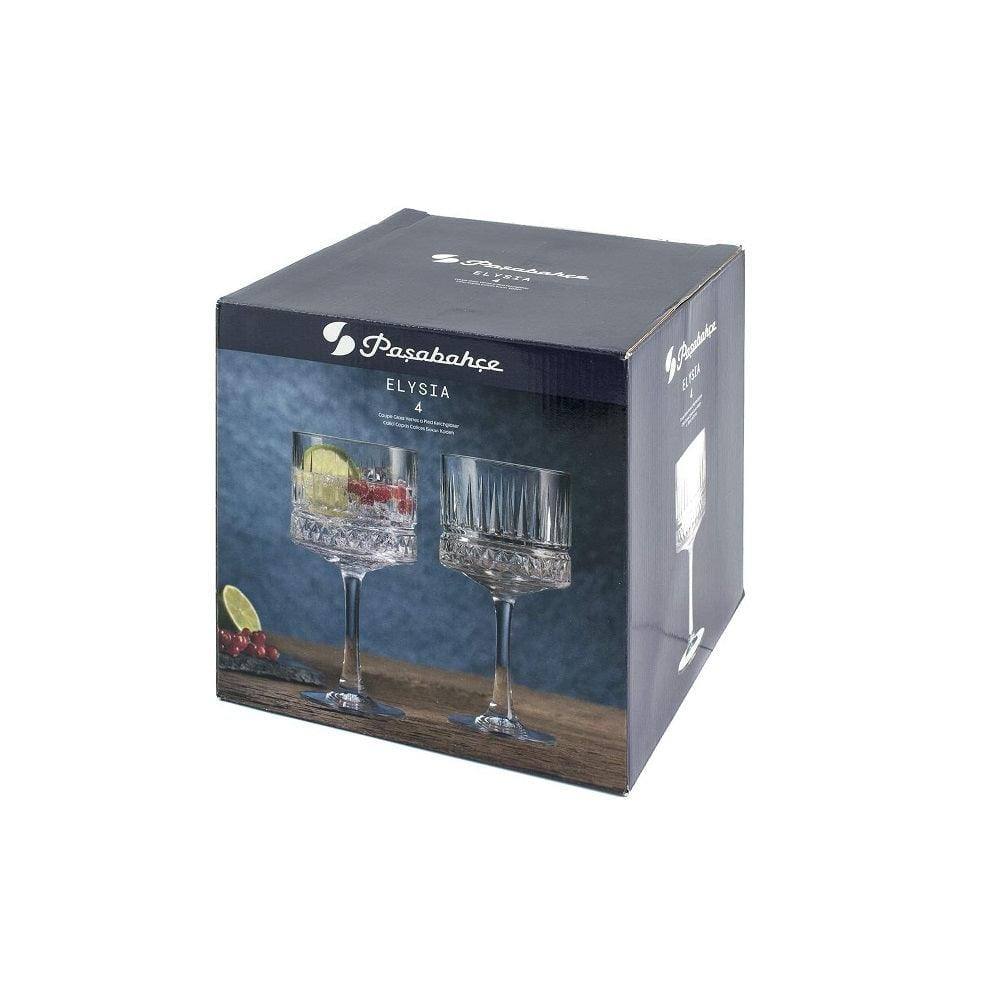 Set 4 čaše za gin tonic Elysia