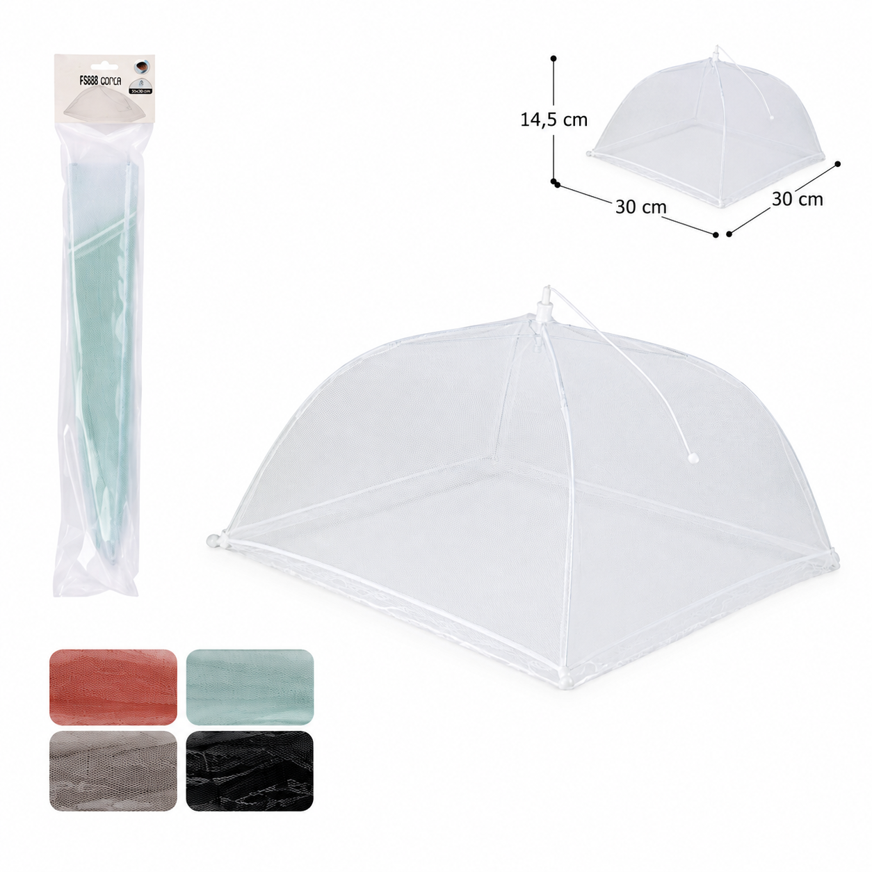 mrežasti poklopac za hranu, poklopac za hranu 30 cm, mreža za hranu, zaštita hrane od muha, zaštita hrane od insekata, mrežica protiv muha za hranu, pokrivalo za hranu, mrežasti pokrivač za hranu, zaštitna mreža za hranu, poklopac protiv muha, poklopac protiv insekata, mreža za tanjur, poklopac za tanjur, poklopac za voće, zaštita hrane na otvorenom, poklopac za hranu za terasu, poklopac za piknik, mreža za piknik, zaštita hrane na terasi, zaštita hrane u vrtu, sklopivi poklopac za hranu, poliesterski poklo