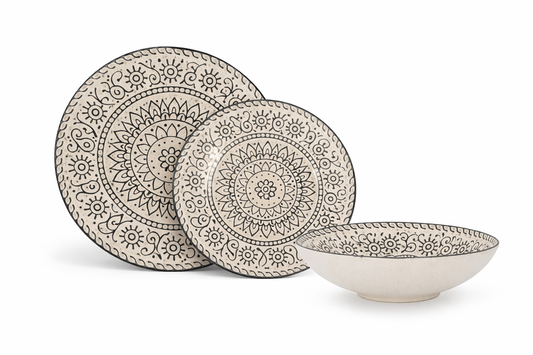 praslovan kolekcija, la mediterranea posuđe, španjolska keramika, keramičko posuđe set, tanjuri s uzorkom, mandala tanjuri, rustikalno posuđe, mediteranski stil posuđe, horeca posuđe, restoranski tanjuri, unikatno posuđe, dizajnerski tanjuri, keramički pladanj, duboki tanjur keramika, desertni tanjur, kolekcija tanjura, posuđe za apartmane, posuđe za restorane, premium keramika, bež tanjuri, dekorativno posuđe, moderno rustikalni stil, serviranje hrane estetika, catering oprema, horeca oprema hrvatska