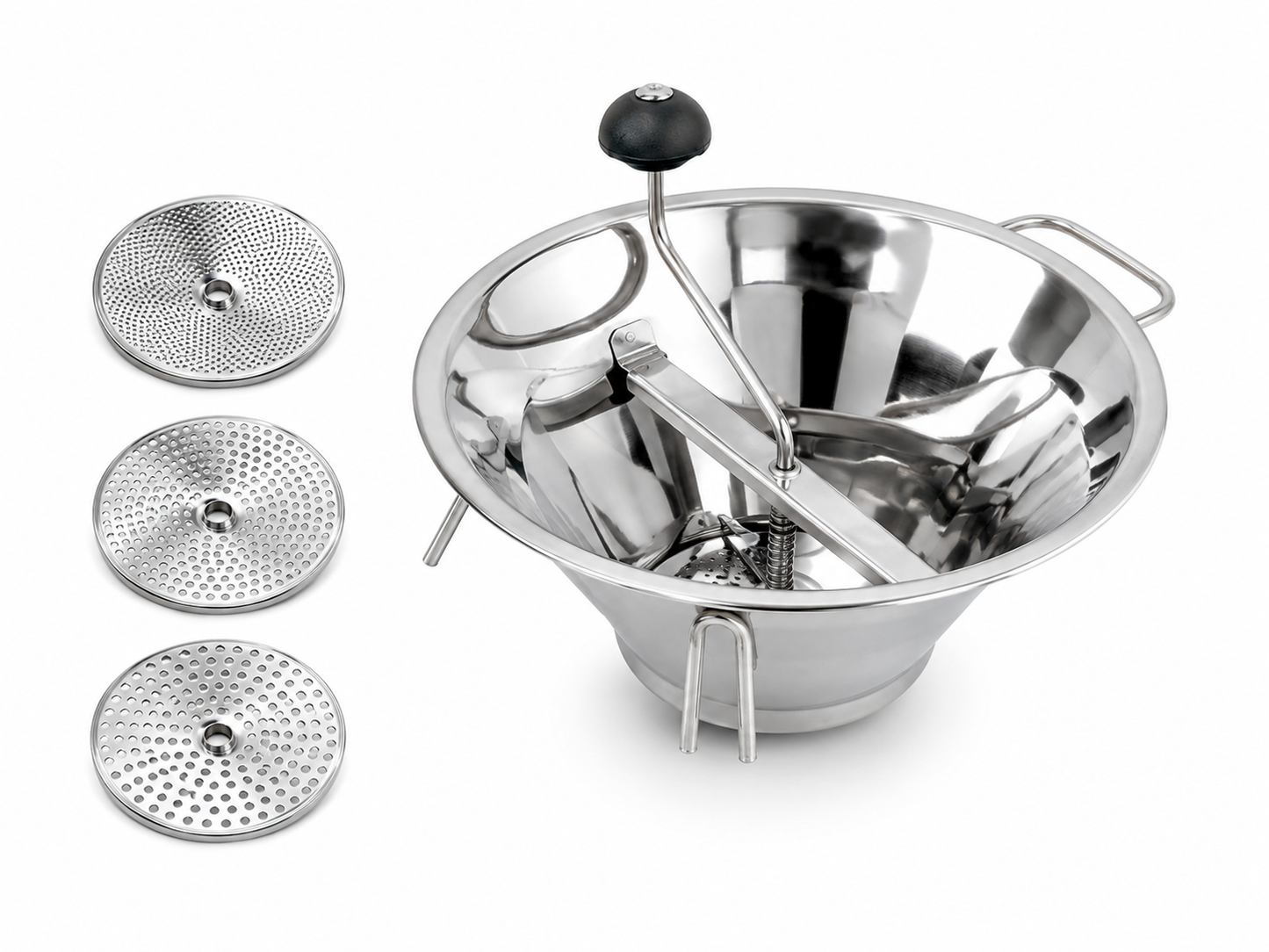 profesionalna pasirka, pasirka 33 cm, inox pasirka, Omac Chef 800, pasirka Omac, pasirka za rajčice, pasirka za pome, pasirka za šalšu, velika pasirka, pasirka s 3 diska, ručna pasirka za rajčice, profesionalna kuhinjska pasirka, pasirka za restoran, pasirka za hotel, pasirka za catering, pasirka za povrće, pasirka za voće, pasirka za krumpir, pasirka za pire, pasirka za umake, pasirka za juhe, oprema za zimnicu, profesionalna oprema za zimnicu, inox kuhinjska oprema, aparat za pasiranje rajčica, ručni mlin