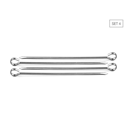ražnjići inox, Karl Weis ražnjići, roštiljski pribor, inox pribor za grill, set ražnjića 26 cm, ugostiteljska oprema Split, horeca oprema za roštilj, oprema za street food, pribor za kebab, catering grill pribor, gastro oprema webshop, online narudžba roštiljske opreme, profesionalni ražnjići za restorane