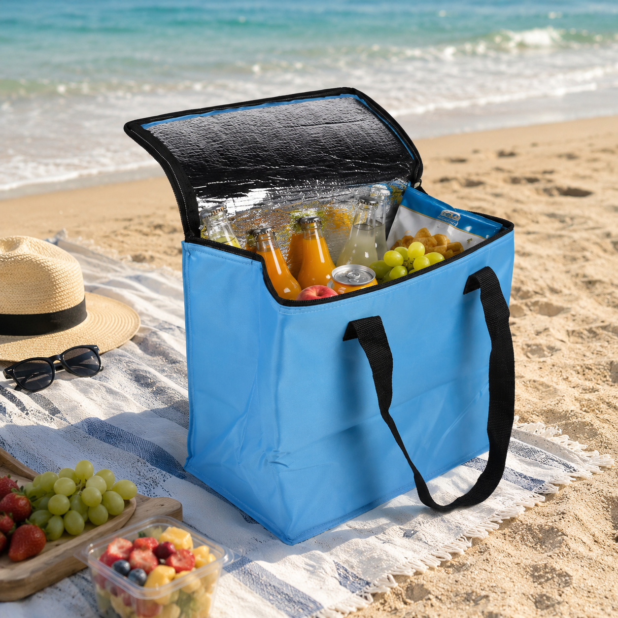 rashladna torba, termo torba, rashladna torba 12 L, termo torba 12 litara, Benson Outdoor torba, plava rashladna torba, torba za plažu, torba za izlet, torba za kampiranje, torba za piknik, torba za putovanje, torba za auto, torba za brod, torba za apartmane, rashladna torba za dostavu hrane, termo torba za dostavu hrane, dostava hrane Split, termo torba Split, rashladna torba Split, torba za catering, termo torba za catering, torba za hladna pića, torba za sendviče, torba za salate, torba za lunch pakete, 