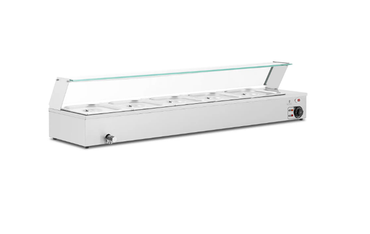  bain-marie za restorane, bain marie Split, grijač hrane za buffet, bain marie s 5 GN posuda, vodena kupelj za hranu Dalmacija, bain marie za catering, royal catering bain marie, profesionalna oprema za hranu Split, grijač jela za bife, bain-marie ugostiteljska oprema, održavanje tople hrane bez zagorijevanja, oprema za hotele i restorane Split, nirs.hr online narudžba