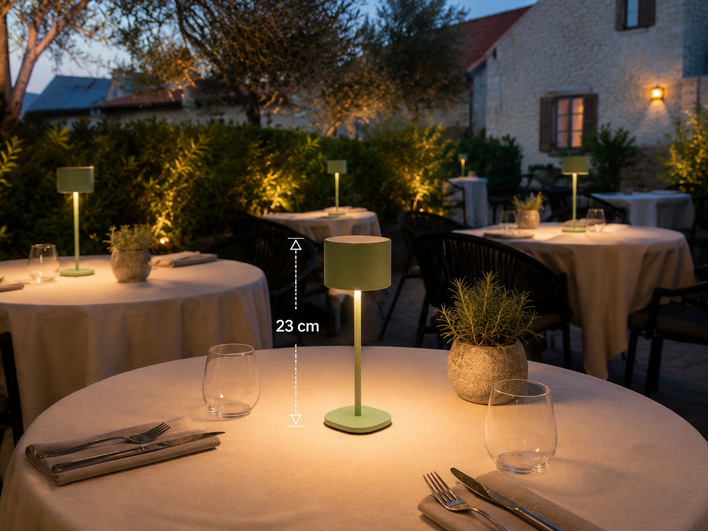 Lampa Mint zelena ~3 sata rada - Akcija samo na webu