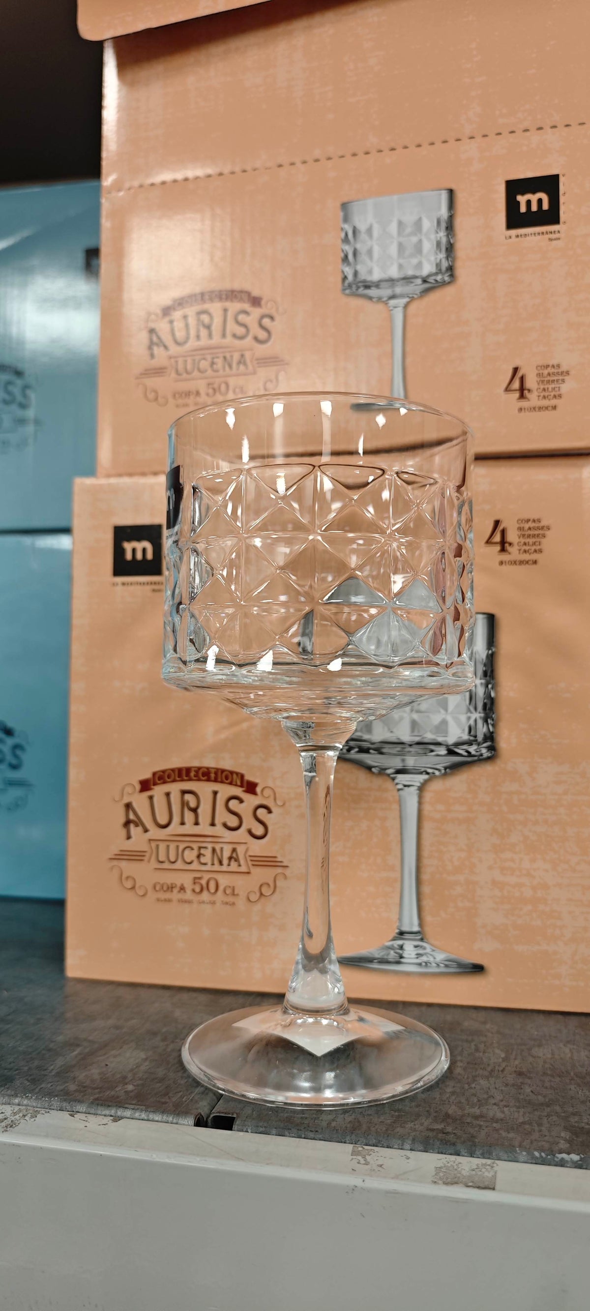 Set 4 čaše Auriss Lucena -30% samo za web kupnje