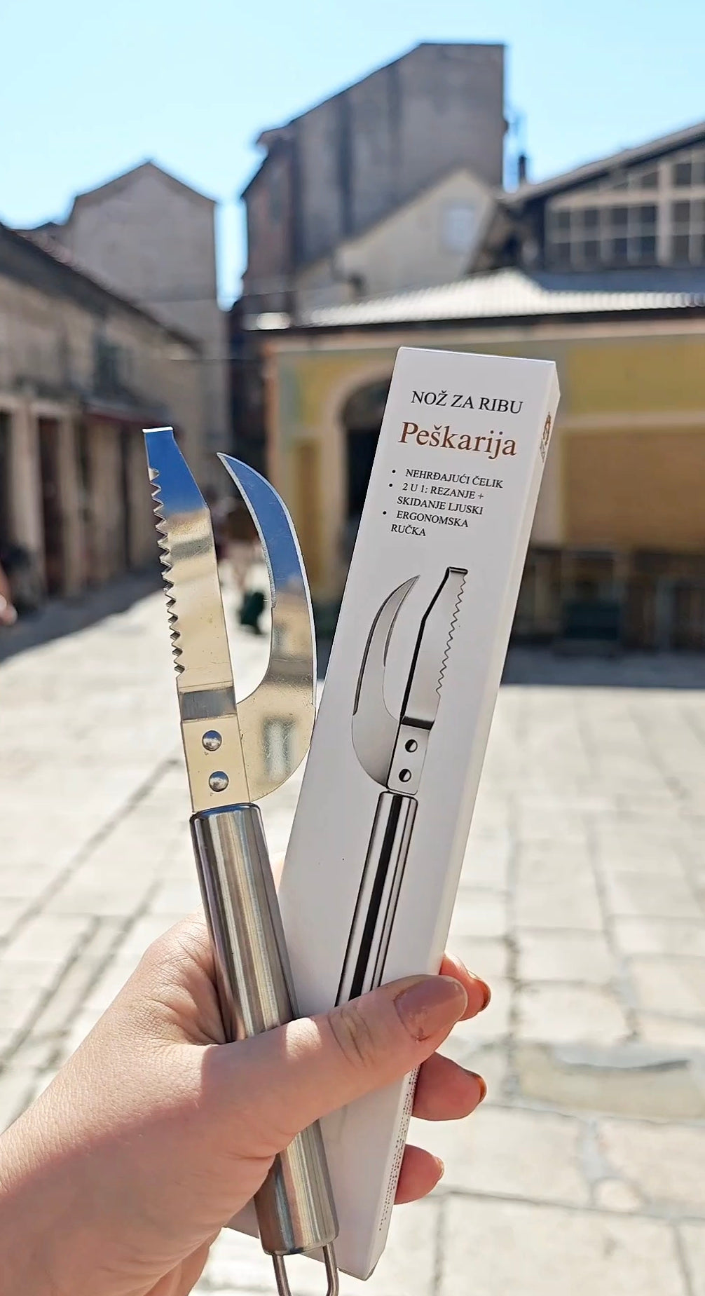 Nož za čišćenje ribe Peškarija