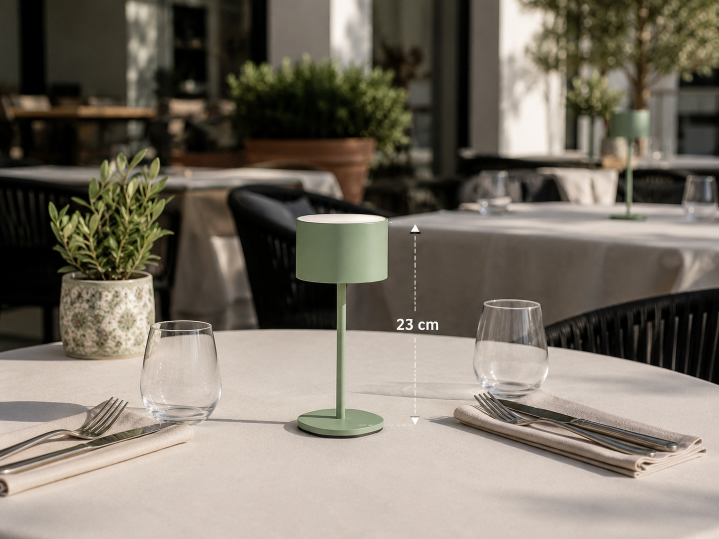 Lampa Mint zelena ~3 sata rada - Akcija samo na webu