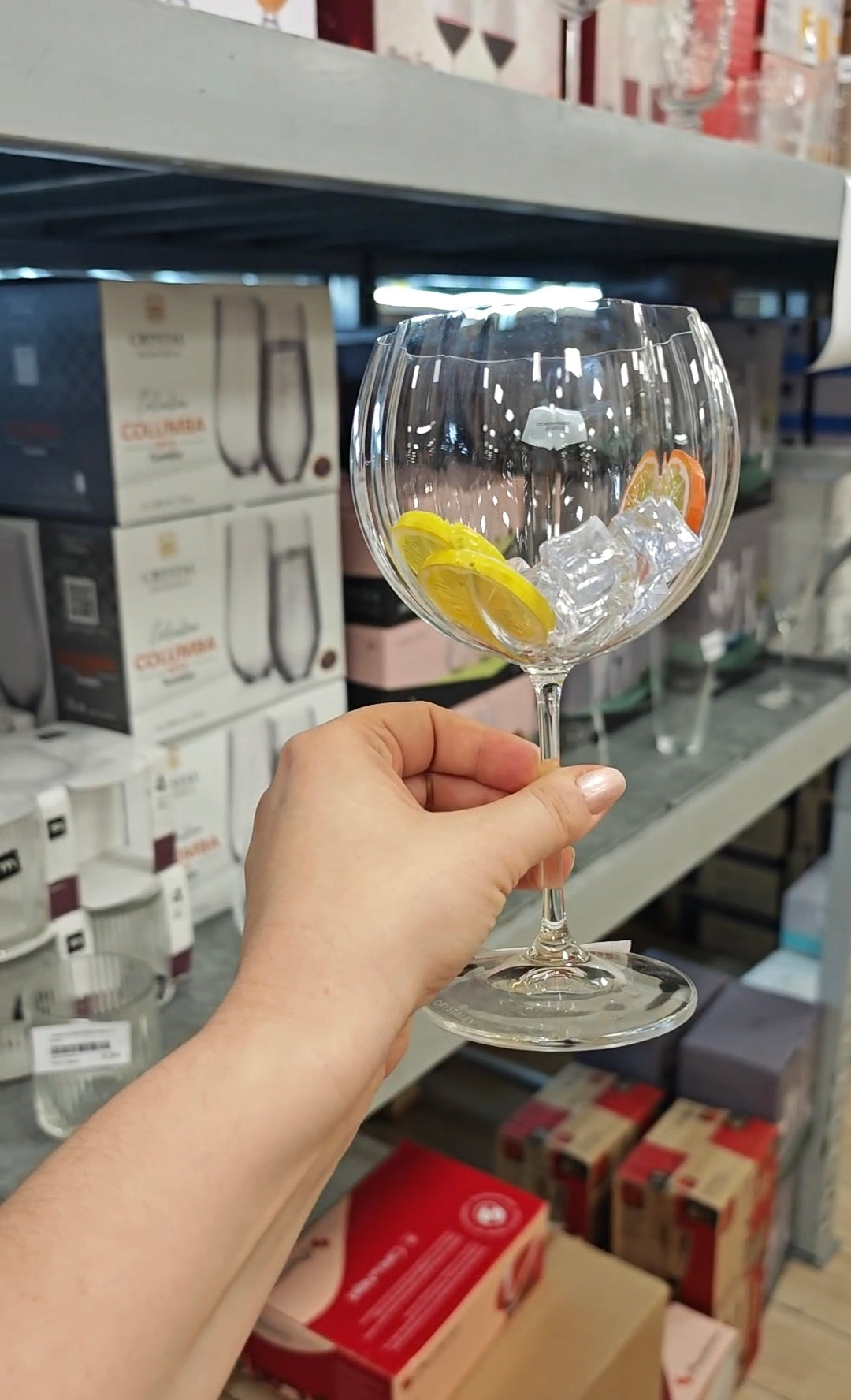 Set 3 čaše Gin Tonic Blomme - Akcija samo na webu