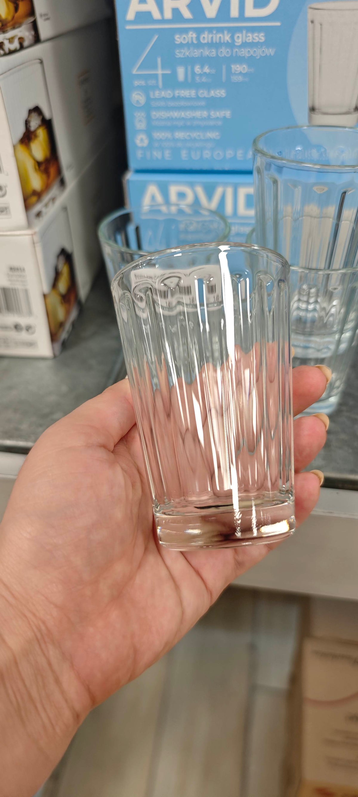 Set 4 čaše za sok Arvid 190 ml -50% akcija samo za web kupnje