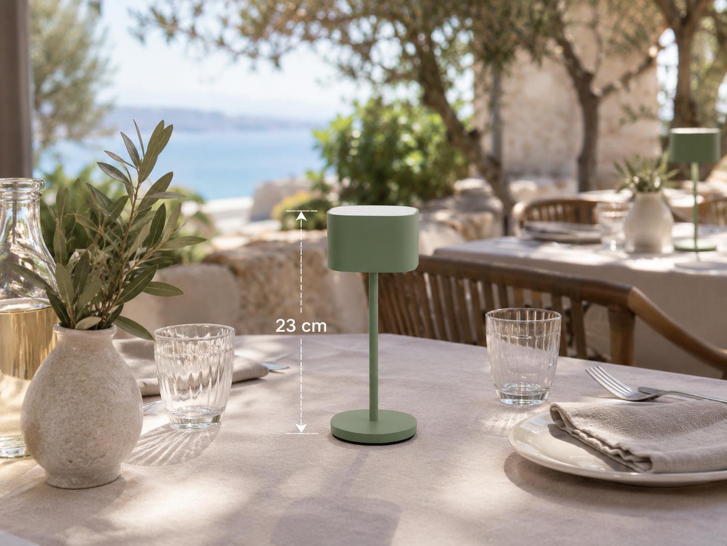 Lampa Mint zelena ~3 sata rada - Akcija samo na webu