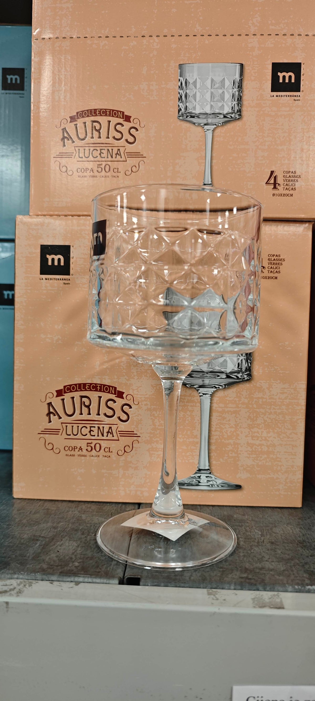 Set 4 čaše Auriss Lucena -30% samo za web kupnje