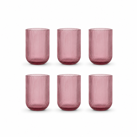 ružičaste čaše, roze čaše, set 6 čaša, reljefne čaše, rebraste čaše, staklene čaše u boji, čaše za vodu, čaše za sok, čaše za limunadu, čaše za koktele, čaše za gin tonic, čaše za bezalkoholna pića, moderne čaše, vintage čaše, dekorativne čaše, dizajnerske čaše, elegantne čaše, čaše za serviranje, čaše za restoran, čaše za konobe, čaše za hotele, čaše za apartmane, čaše za terasu, čaše za ljetnu terasu, ugostiteljske čaše, profesionalne čaše za ugostiteljstvo, mediteranske čaše, čaše za restorane Split, čaš