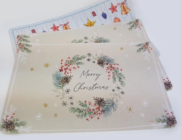 Božićni podmetač Merry Christmas 43×28 cm 🎄