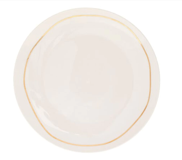 Selena Collection - Tanjuri sa zlatnim rubom - 3 veličine