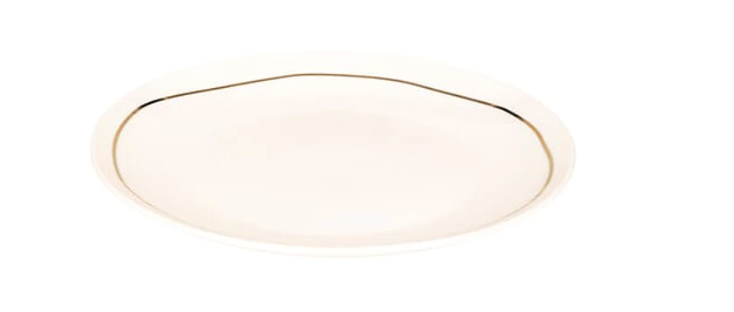 Selena Collection - Tanjuri sa zlatnim rubom - 3 veličine