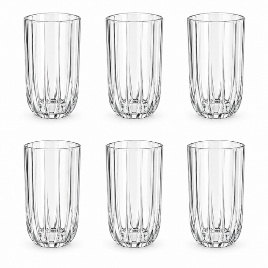 set 6 čaša, čaše 400 ml, Ariza čaše, La Mediterránea čaše, staklene čaše, set čaša za vodu, čaše za sok, čaše za limunadu, čaše za mineralnu vodu, čaše za bezalkoholna pića, čaše za gin tonic, čaše za koktele, long drink čaše, visoke čaše, rebraste čaše, reljefne čaše, moderne čaše, čaše za restoran, čaše za kafić, čaše za bar, čaše za hotel, čaše za apartmane, ugostiteljske čaše, čaše za profesionalnu upotrebu, set čaša za kuću, čaše za svakodnevnu upotrebu, čaše Split, ugostiteljska oprema Split, čaše Hrv