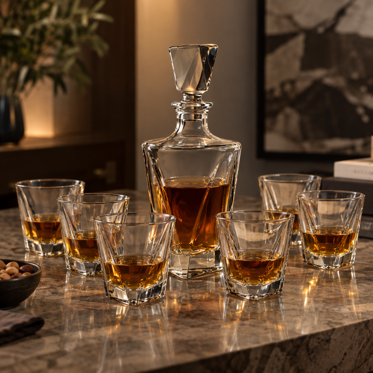 set za whisky, set za viski, dekanter za whisky, dekanter za viski, dekanter sa čašama, set dekanter i čaše, stakleni dekanter, dekanter 780 ml, čaše za whisky, čaše za viski 280 ml, set 6 čaša za whisky, poklon za vjenčanje, poklon za mladence, poklon mladencima, originalni poklon za vjenčanje, elegantan poklon za vjenčanje, poklon za godišnjicu braka, poklon za rođendan, rođendanski poklon za muškarca, poklon za muža, poklon za tatu, poklon za prijatelja, poklon za ljubitelja whiskyja, poklon za useljenje