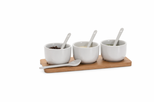 set zdjelica, zdjelice za umake, set za umake, zdjelice za dip, keramičke zdjelice, zdjelice s bambus podlogom, set zdjelica 3 kom, set za posluživanje, posuđe za serviranje, zdjelice za tapenade, zdjelice za začine, zdjelice za masline, bambus podloga za zdjelice, servirni set, kuhinjski pribor, posuđe za aperitiv, zdjelice za grickalice, set za stol, posuđe za ugostiteljstvo, set zdjelica za restoran, zdjelice za apartmane, moderni servirni set, set za BBQ stol, posuđe za druženja, kuhinjski dodatci, set 