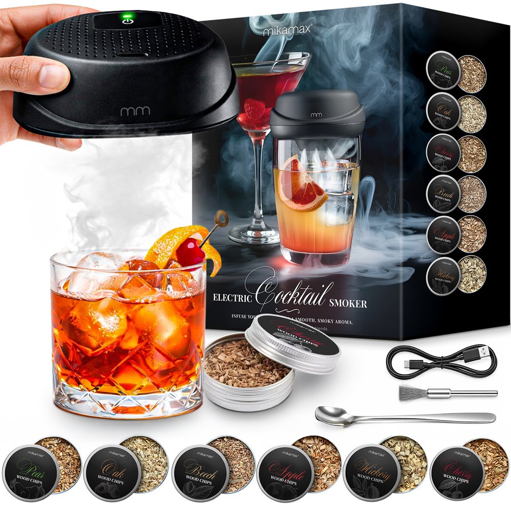 Električni smoker za koktele sa 6 aroma