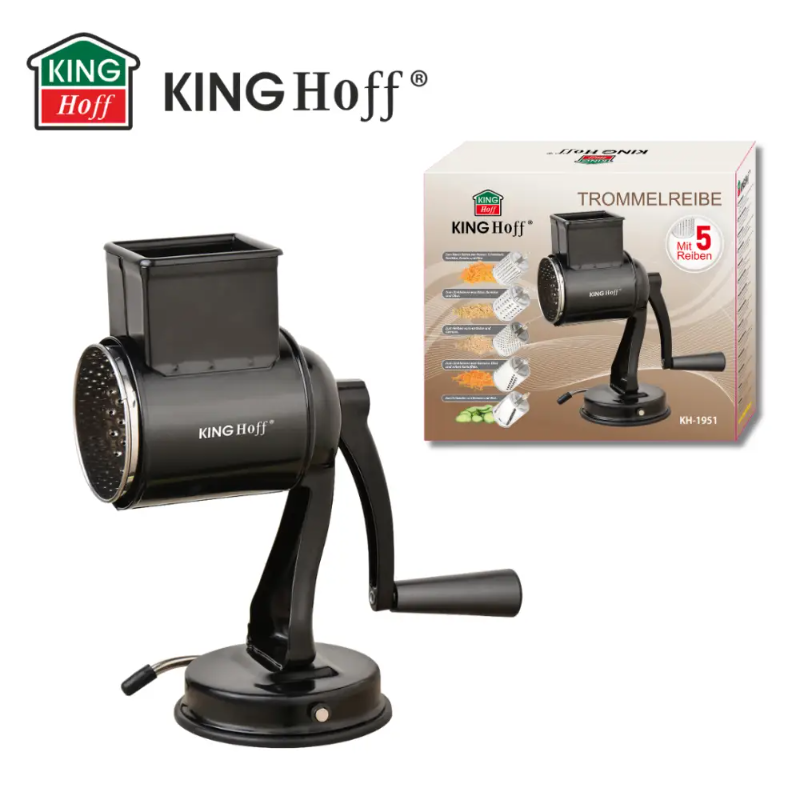 Stolni mlin za orahe i povrće - 5 nastavaka