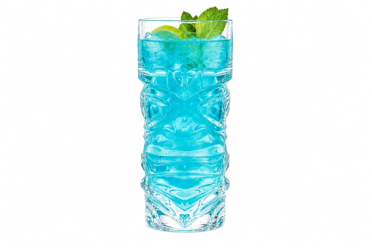 tiki čaša, tiki čaša 410 ml, Barty tiki čaša, Medri tiki čaša, cocktail čaša, čaša za koktele, čaša za tiki bar, čaša za beach bar, čaša za rum koktele, čaša za Mai Tai, čaša za Zombie koktel, čaša za Blue Lagoon, čaša za mocktail, čaša za limunadu, čaša za ljetne napitke, reljefna čaša, prozirna tiki čaša, čaša za koktele s ledom, čaša za signature koktele, čaša za cocktail bar, čaša za restoran, čaša za hotel, čaša za kafić, čaša za terasu, ugostiteljske čaše, staklo za ugostiteljstvo, oprema za bar Dalma