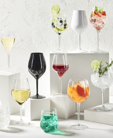 Neuništive Tritan™ čaše za bazene 🥂 470cc | Goldplast 🇮🇹