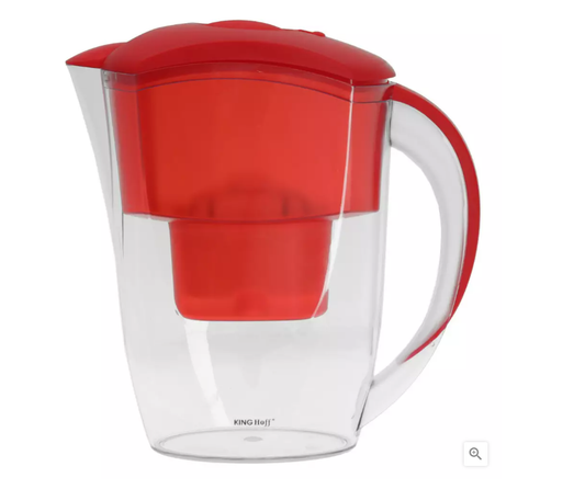 vrč za filtriranje vode, filter vrč, vrč s filtrom, filtriranje vode iz slavine, vrč za vodu s filtrom, jeftini filter za vodu, alternativa brita, kinghoff vrč, filtrirana voda doma, vrč za pitku vodu, smanjenje kamenca, teški metali voda, filter voda kuhinja, eko rješenje voda, kućni filter za vodu