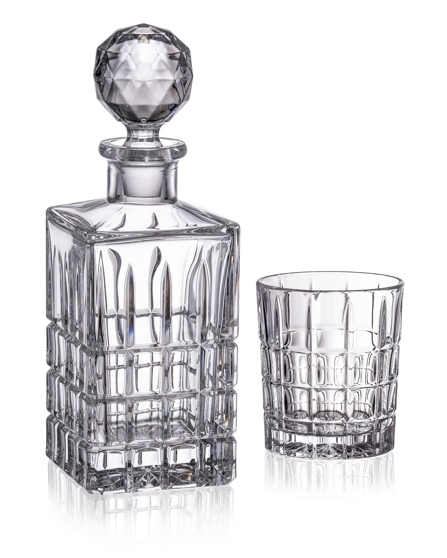 Whiskey set od kristalnog stakla (1+6) – Diplomat