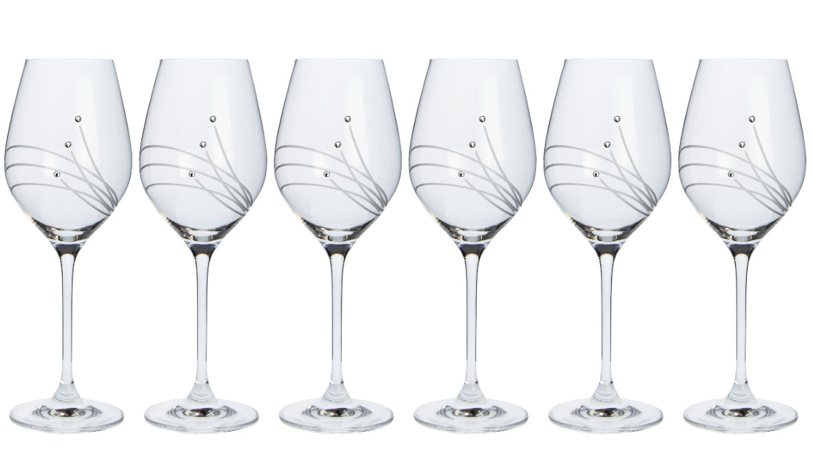 Čaše za vino Celebration 360ml Crystals (6 kom) – čaše koje dio stola pretvaraju u doživljaj ✨🍷