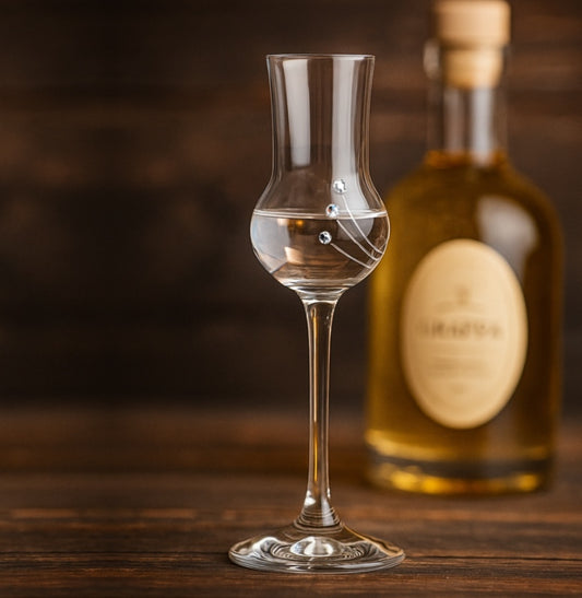 čaše za grappu, čaše za teranin, čaše za višnjevaču, luksuzne čaše za rakiju, čaše za rakiju 70 ml, Swarovski čaše, čaše sa Swarovski kristalima, božićni pokloni, božićni poklon za ljubitelje rakije, premium čaše za destilate, čaše za domaće rakije, high end pokloni, luksuzni poklon set, poklon za poslovne partnere, čaše za degustaciju rakije, čaše za likere, čaše za fine destilate, čaše za kućni bar, ekskluzivne čaše, set čaša za rakiju 6 kom, ugostiteljske čaše premium, čaše za svečani stol, pokloni za mu