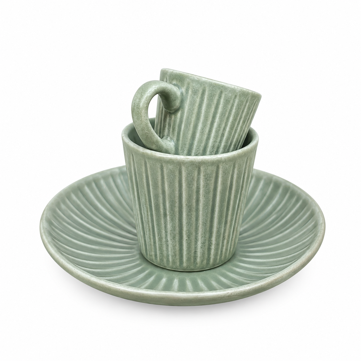 zelena keramička šalica, šalica za kavu, šalica za espresso, espresso šalica, šalica za cappuccino, keramičke šalice, zelene šalice, reljefna šalica, šalica La Mediterránea, La Mediterránea keramika, šalice za ugostiteljstvo, profesionalne šalice za kavu, šalice za restoran, šalice za caffe bar, šalice za hotel, ugostiteljsko posuđe, keramika za ugostiteljstvo, mediteransko posuđe, rustikalne šalice, moderne šalice za kavu, šalica za čaj, šalica za toplu čokoladu, servis za kavu, posuđe za restoran Split, u